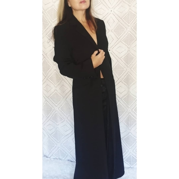 UTEX DESIGN Long Duster Overcoat - Picture 3 of 4